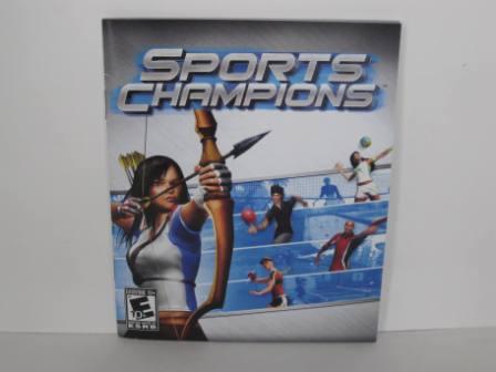 Sports Champions - PS3 Manual